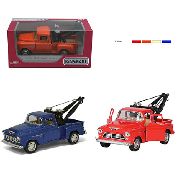 Модель легкова "Chevy 3100 Stepside Tow Truck" метал KT5378W