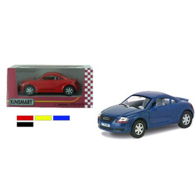 Модель легковая 5' Audi TT Coupe металл KT5016W