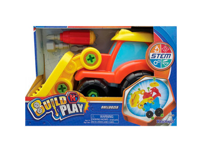 Бульдозер "Будуй та грай" конструктор К11938 Бульдозер "Будуй та грай" конструктор К11938