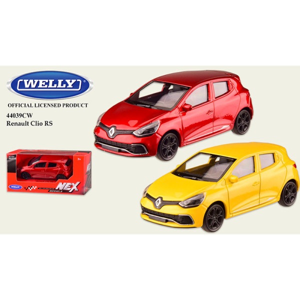 Іграшка машина метал арт. 44039CW RENAULT CLIO RS 1:43 2 кольор. у кор. 6 44039CW