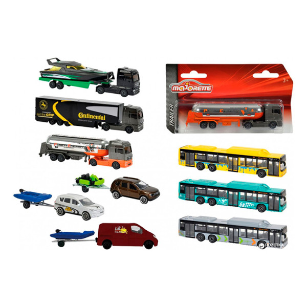 Машина металева Majorette "Перевезення" 13 см 9 видів 3+ 2053150