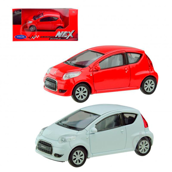 Машинка метал 1:43 CITROEN C1 44021CW