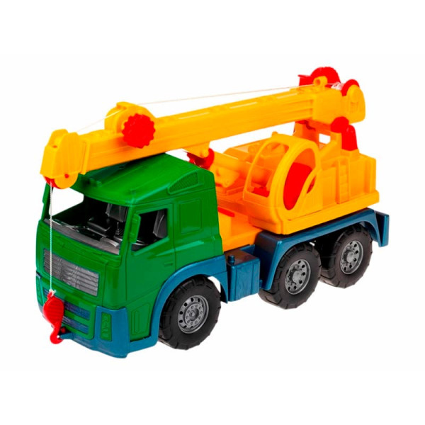 Машинка-кран "Акрос" Хар.0572_Green Машинка-кран "Акрос" Хар.0572_Green