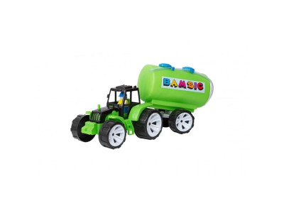 Машинка "Трактор BAMS+ бочка" Бамсик 007/13_Green Машинка "Трактор BAMS+ бочка" Бамсик 007/13_Green