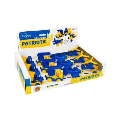 Машинка Tigres Kid cars патріотична 39900