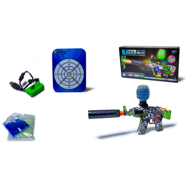 Іграшковий автомат на орбізах 40 см 777-20Y_Green-Gray Іграшковий автомат на орбізах 40 см 777-20Y_Green-Gray