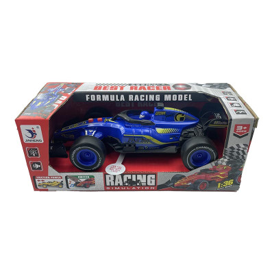 Машинка гоночна зі світлом і звуком на батарейках 1189-96_Blue