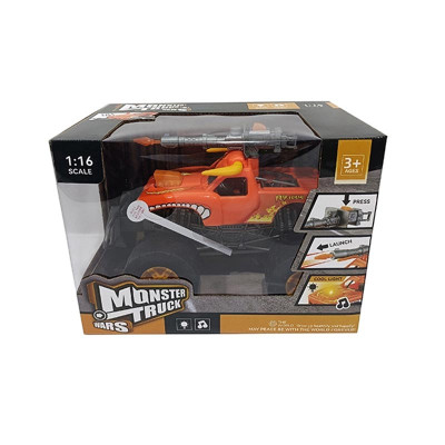 Машинка Монстртрак зі звуком і світлом 5525 Машинка Монстртрак зі звуком і світлом 5525