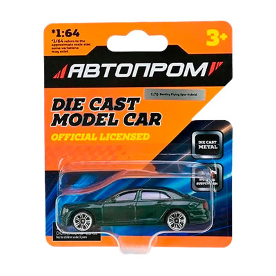 Машинка Автопром 1:64 металева AP6406_Green