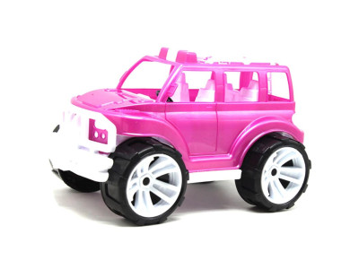 Машинка Бамсик Позашляховик пластиковий рожевий 330_Pink