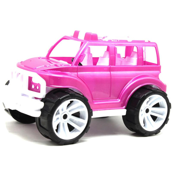 Машинка Бамсик Позашляховик пластиковий рожевий 330_Pink