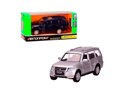 Машина метал "АВТОПРОМ"1:43 Mitsubishi Pajero 4WD Tubro3колвідкр.двері 4340_Gray Машина метал "АВТОПРОМ"1:43 Mitsubishi Pajero 4WD Tubro3колвідкр.двері 4340_Gray