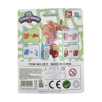 Конструктор Літери трансформери 26 шт Абетка навчальна іграшка 2911_seriesO