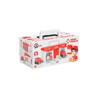 Гараж ТехноК Нова пошта пластиковий 1867 Гараж ТехноК Нова пошта пластиковий 1867