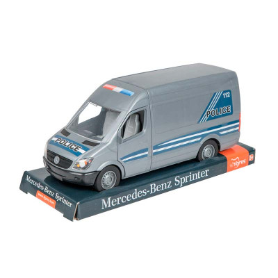 Машинка Tigres "Mercedes-Benz Sprinter" сіра поліцейська 39713
