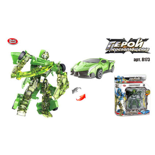 Трансформер PLAY SMART "Герой перевтілення" 8173