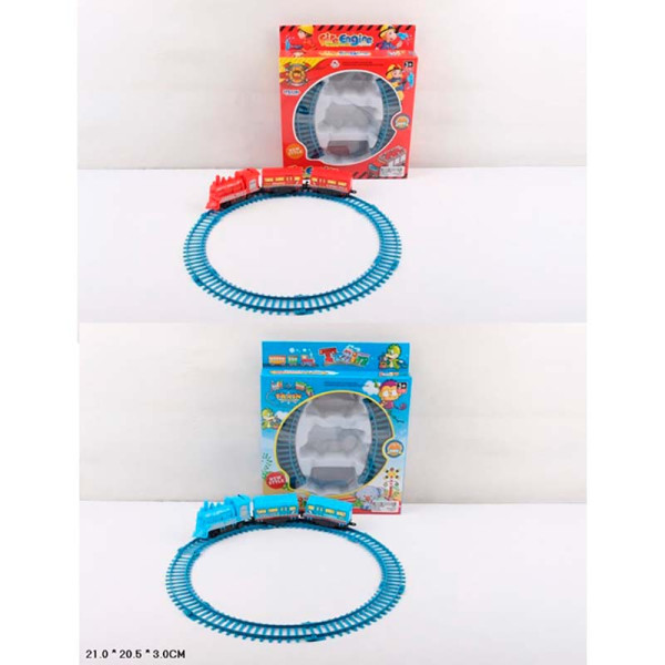 Залізниця арт. A999-45/49 (192шт/2) 2 види короб 21*205*3см A999-45/49