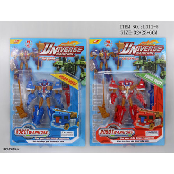 Трансформер-транспорт на аркуші (2 види) L011-5