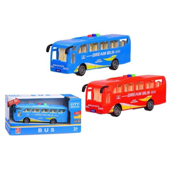 Автобус інерційний зі світлом і звуком RJ6688 Автобус інерційний зі світлом і звуком RJ6688