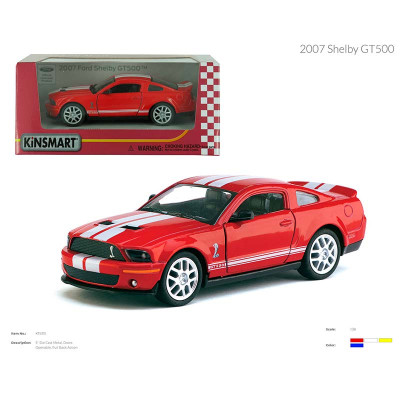 Машинка SHELBY GT500 металева інерційна 4 кольори KT5310W