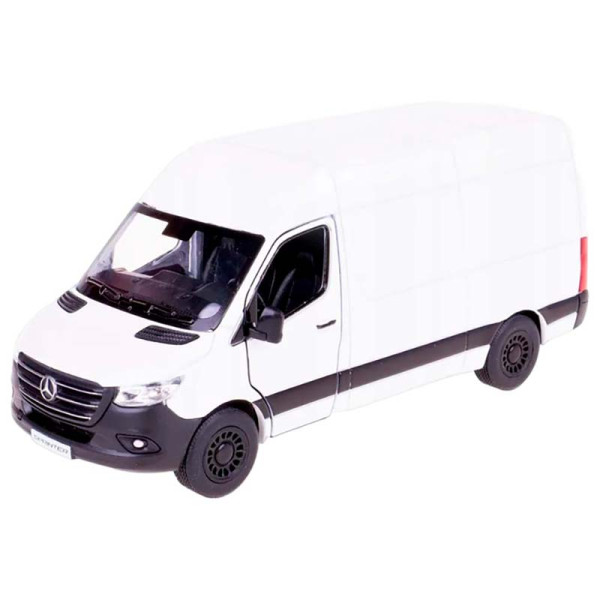 Машинка MERCEDES-BENZ Sprinter металева інерційна 4 кольори KT5426W_White