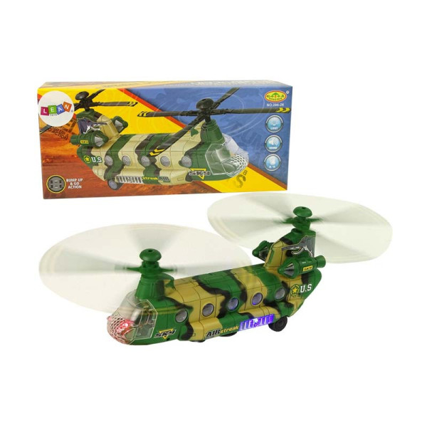 Вертоліт озвучений зі світлом 286-26 Вертоліт озвучений зі світлом 286-26