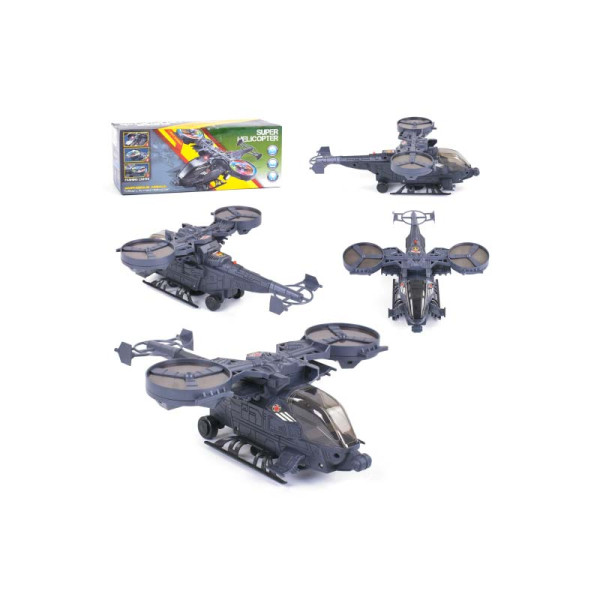 Вертоліт на батарейках зі звуком і світлом 286-22 Вертоліт на батарейках зі звуком і світлом 286-22