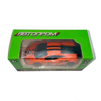 Машина мет. АВТОПРОМ 1:32 відчиняются двері AP74187_Orange