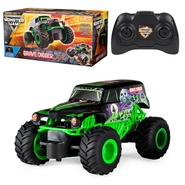 Машинка "Moster Jam" GraveDigger на радіокеруванні 1:24 6047111