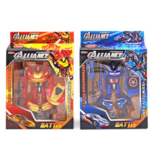 Трансформер "IRON MAN" і "CAPTAIN AMERICA" 812-813 Трансформер "IRON MAN" і "CAPTAIN AMERICA" 812-813