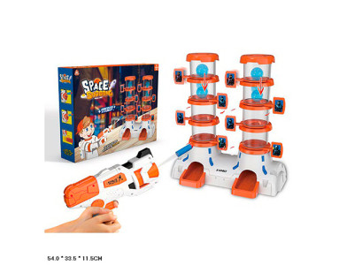 Тир дитячий зброя стійка з мішенями в коробці 54х335х115 см S3239 Тир дитячий зброя стійка з мішенями в коробці 54х335х115 см S3239