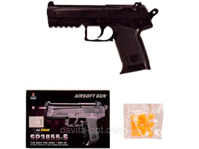 Пістолет на резин.кулях № SP3855-R 0106 Пістолет на резин.кулях № SP3855-R 0106