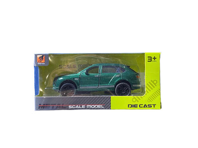 Машинки SCALE MODEL 36131B світло-звук зелена 36131B-green