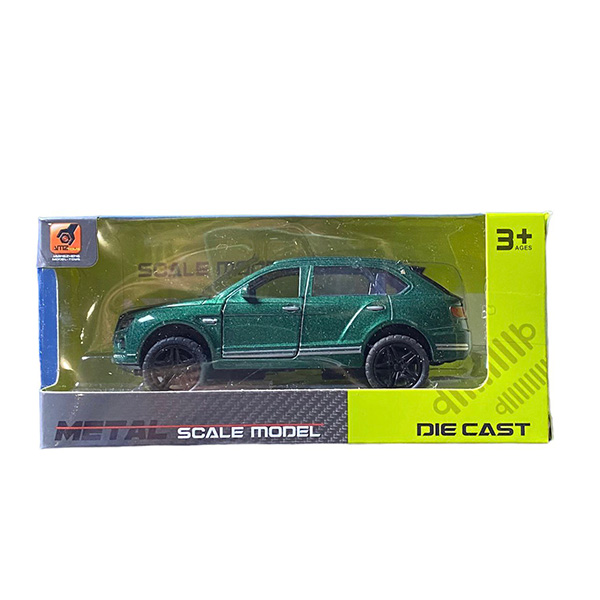 Машинки SCALE MODEL 36131B світло-звук зелена 36131B-green