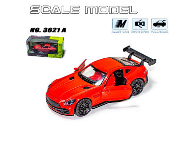 Машинка Scale model 3621A red 3621A red Машинка Scale model 3621A red 3621A red