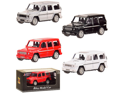 Машина металева 4 кольори в коробці 13х75х65 см JG2510 Машина металева 4 кольори в коробці 13х75х65 см JG2510