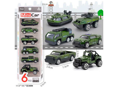 Набір транспорту 2 види 6 машин у наборі 6079 Набір транспорту 2 види 6 машин у наборі 6079