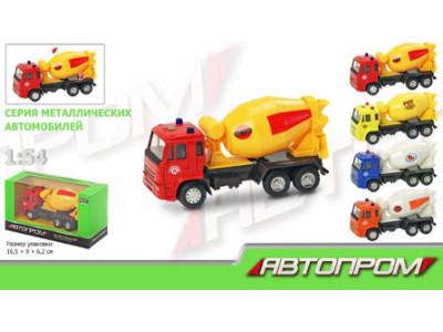 Машина метал "АВТОПРОМ" КАМАЗ 4 кольори 6516ABCD