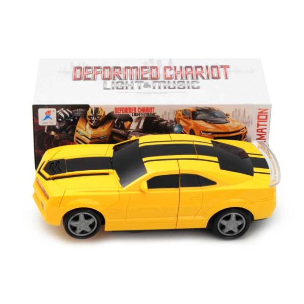 Машина-трансформер музична зі світлом в коробці 66101 р.213*92*7см 66101