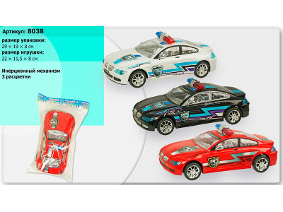 Машина інерційна "Поліція" 8038 Машина інерційна "Поліція" 8038