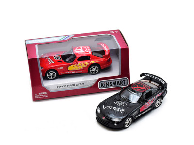 Модель легкова "DODGE VIPER" метал (відкриваються двері) KT5039WF