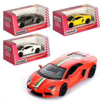 Машина Kinsmart "LAMBORGHINI AVENTADOR" KT5355FW Машина Kinsmart "LAMBORGHINI AVENTADOR" KT5355FW