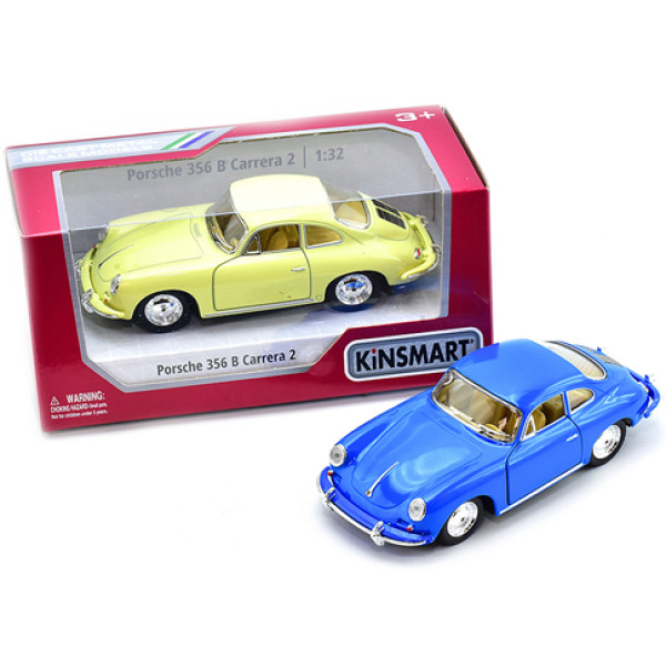 Модель легкова "Porsche 356 B Carrera" метал KT5398W Модель легкова "Porsche 356 B Carrera" метал KT5398W