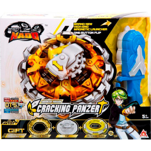 Дзиґа Aulder Infinity Nado серія Advanced Cracking Panzer YW634404