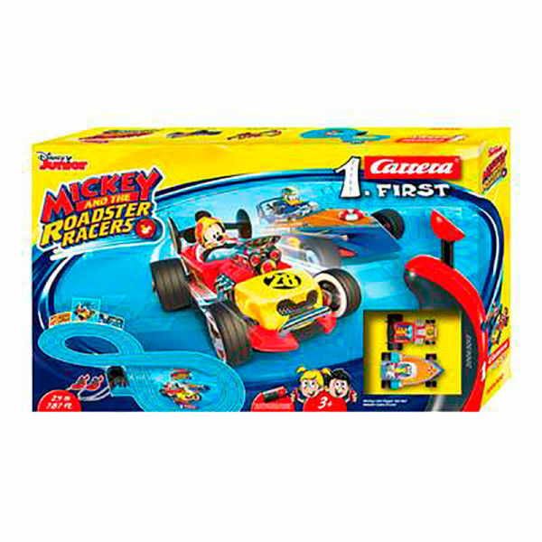 Автотрек Carrera First Міккі та перегони роадстерів CR-20063012 Автотрек Carrera First Міккі та перегони роадстерів CR-20063012