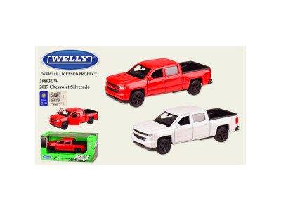 Іграшка машина метал арт. 39893CW CHEVROLET SILVERADO 1:32 2 кольор. у ко 39893CW