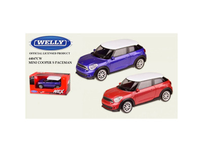 Іграшка машина метал арт. 44047CW MINI COOPER PACEMAN 1:43 2 кольор. у ко 44047CW