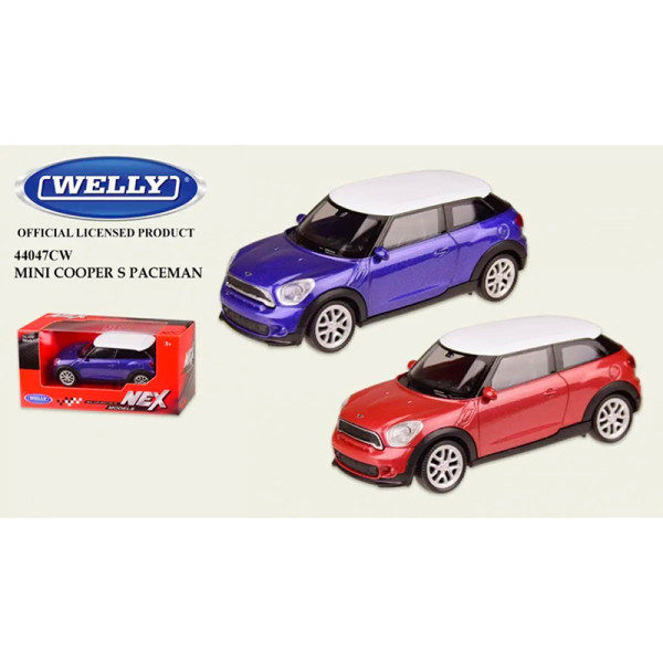 Іграшка машина метал арт. 44047CW MINI COOPER PACEMAN 1:43 2 кольор. у ко 44047CW