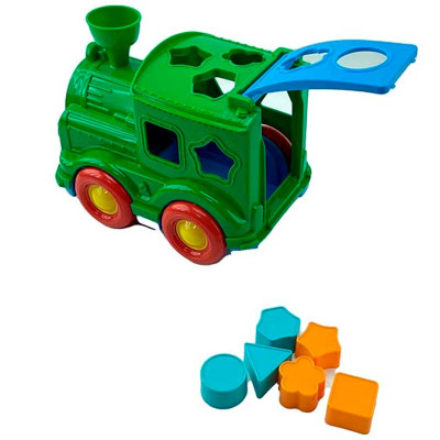 Сортер Оріон "Кукушка" у вигляді паровозика 218_Green