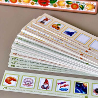 Розвиваюча дерев'яна гра UBEE "Ребус" з дерева ПСД209